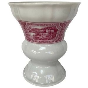 VILLEROY and BOCH Rüdesheimer Kaffee Porcelain Heinrich Footed Mug 3.75 inches